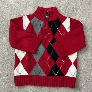 Argyle Pullover Sweater